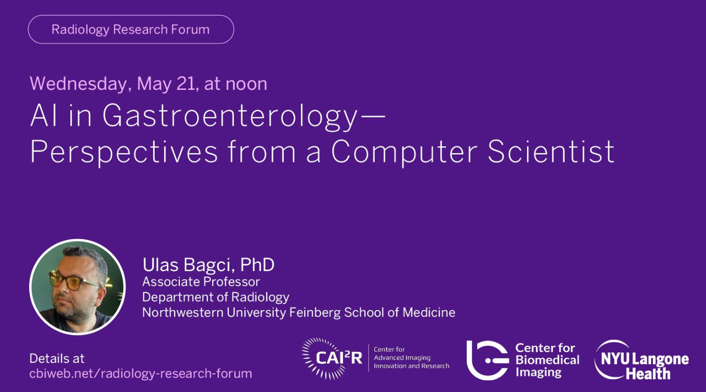 Dr. Bagci gave an invited talk at NYU! — original accompanying document or figure